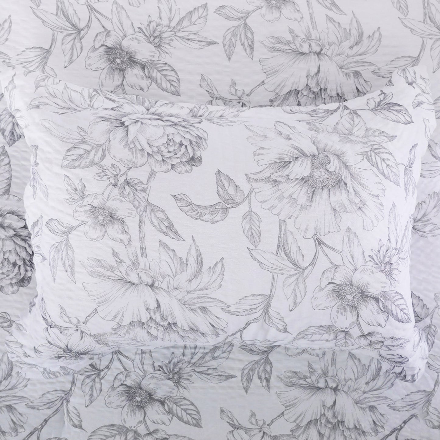 Sketch Floral 5 Piece Comforter Set
