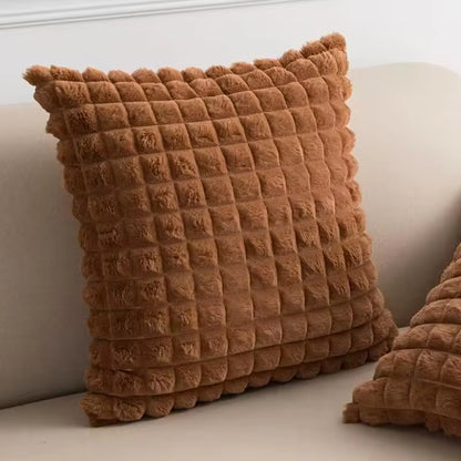 Simple Solid Color Square Pillows