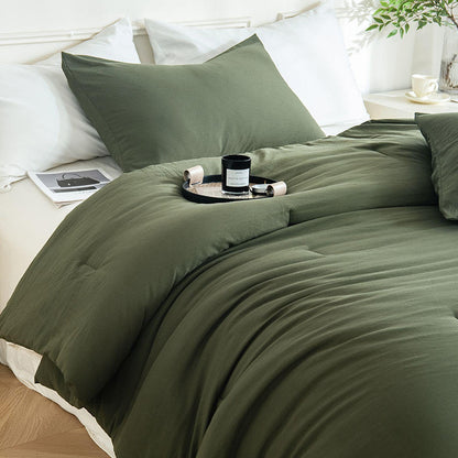 Three Piece Winter Quilt Comforter Sets