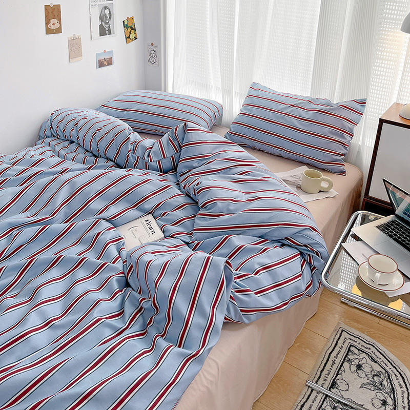 Wholesale Soft Striped Duvet Cover Sets