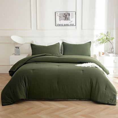 Three Piece Winter Quilt Comforter Sets