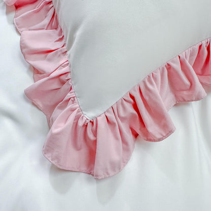 Splicing Ruffle Edge Duvet Cover Sets