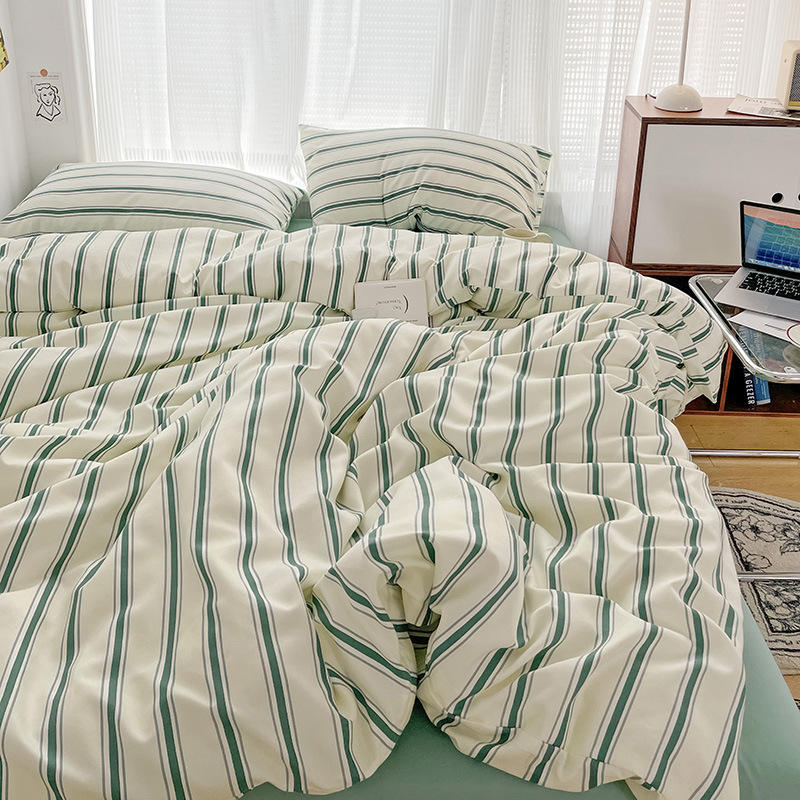 Wholesale Soft Striped Duvet Cover Sets
