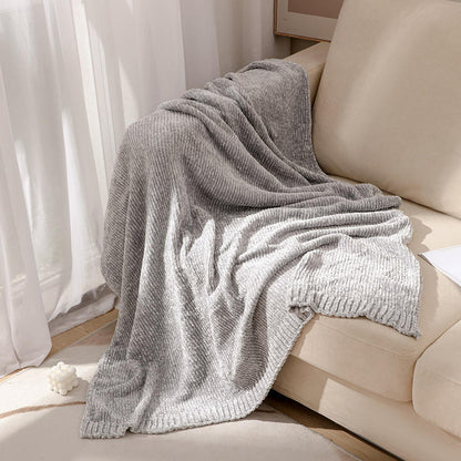 Solid Chenille Blankets