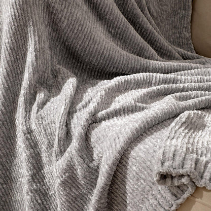 Solid Chenille Blankets