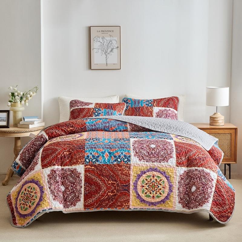 Quilted Digital Printed Quilted Sets