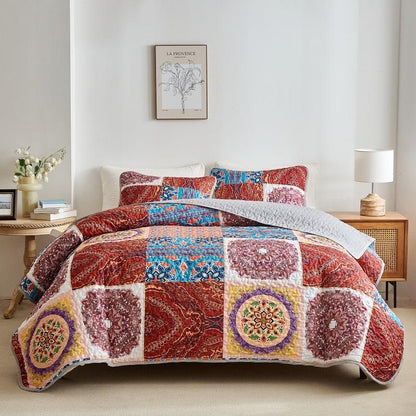 Quilted Digital Printed Quilted Sets