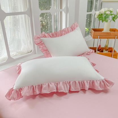 Splicing Ruffle Edge Duvet Cover Sets