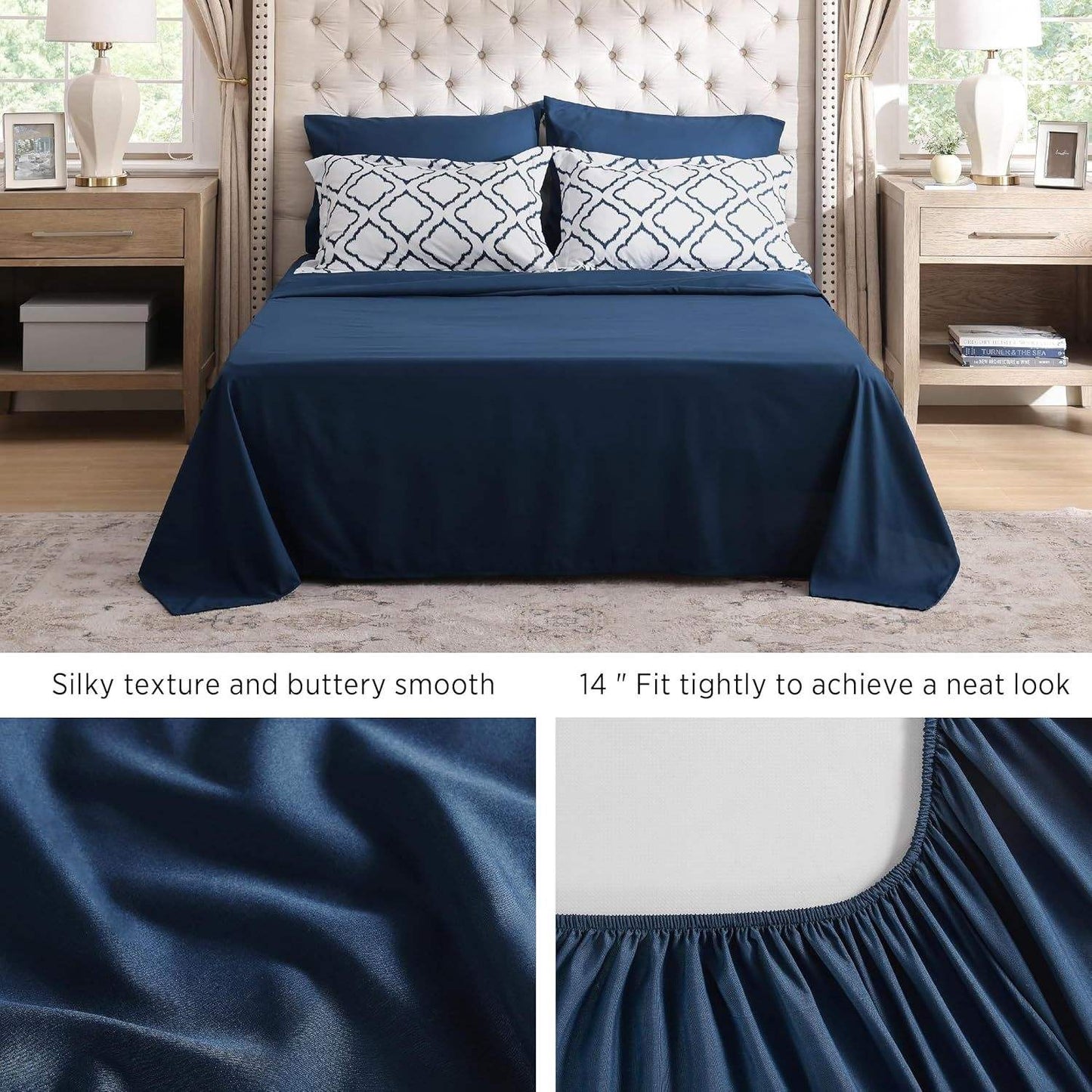 Wholesale Custom Block Printed Duvet Cover Sets