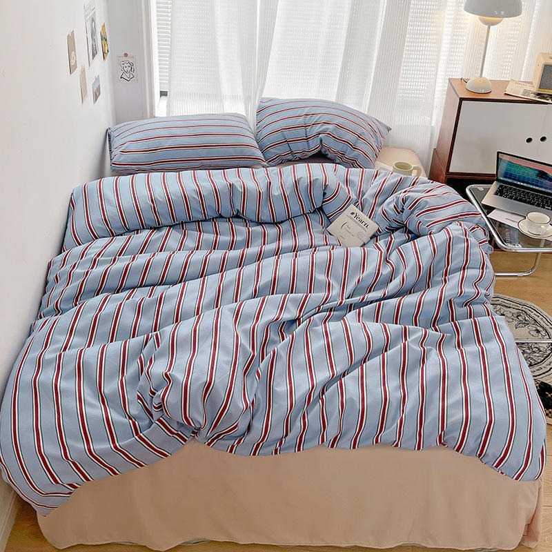 Wholesale Soft Striped Duvet Cover Sets