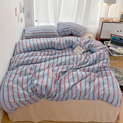 Wholesale Soft Striped Duvet Cover Sets