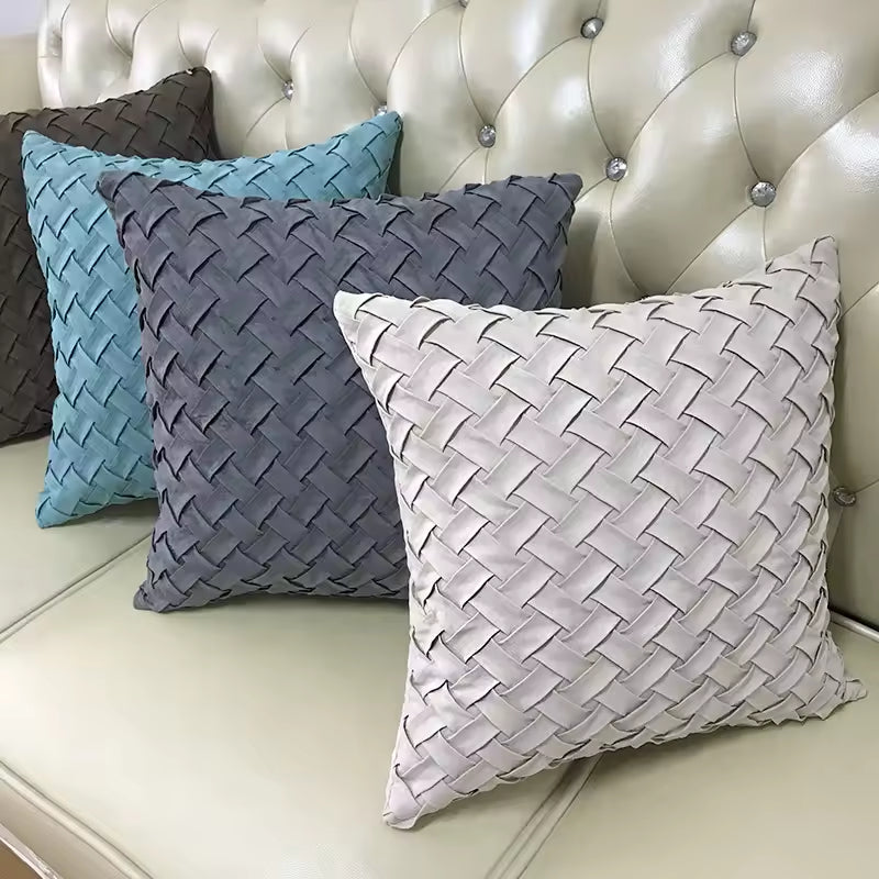 Plain Woven Sofa Pillows & Cushions