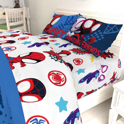 Spiderman Kids Cartoon Characters Comforter Sets