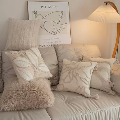 Light Luxury Fringe Sofa Pillows