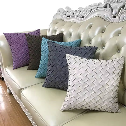 Plain Woven Sofa Pillows & Cushions