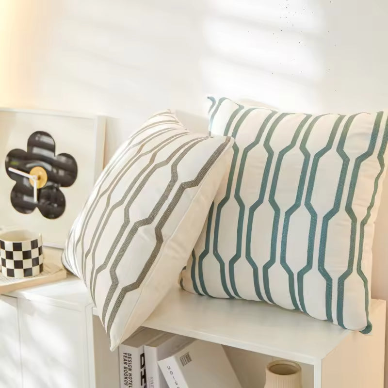 Simple Geometric Pillows & Cushions