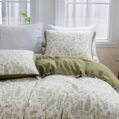 Custom Retro Pastoral Style Pillowcase Comforter Sets
