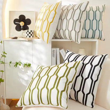 Simple Geometric Pillows & Cushions