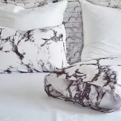 Modern Minimalist Three Piece Printed Polyester Comforter Sets