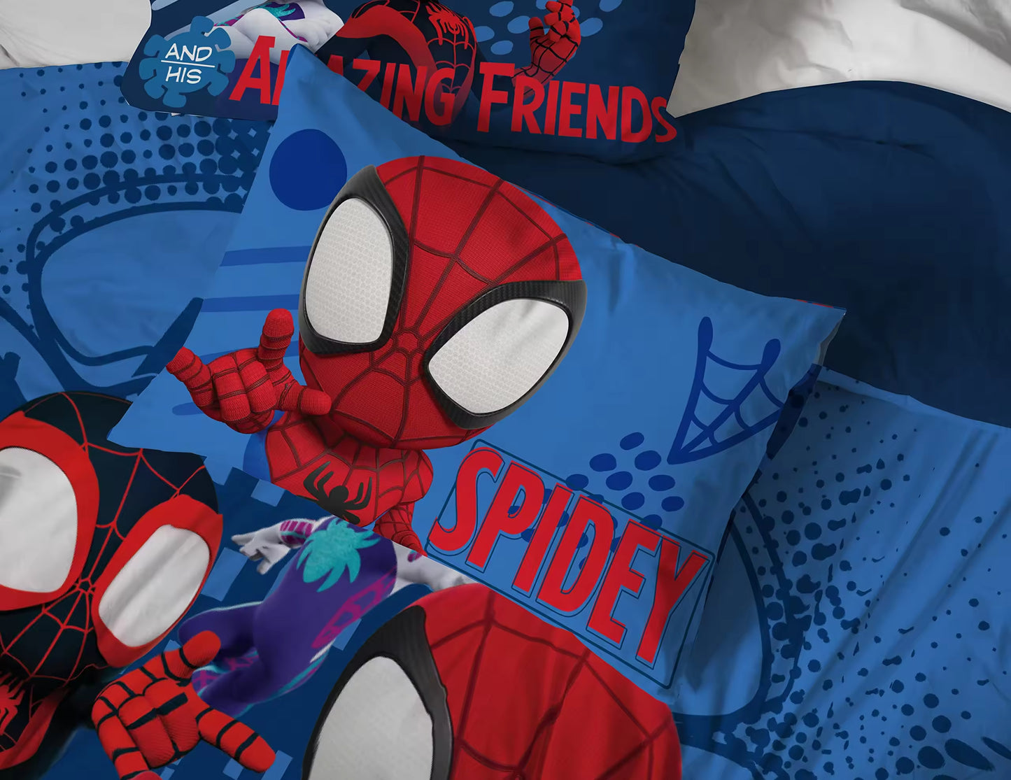 Spiderman Kids Cartoon Characters Comforter Sets