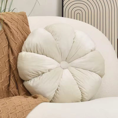Soft Round Wind Flower Pillows