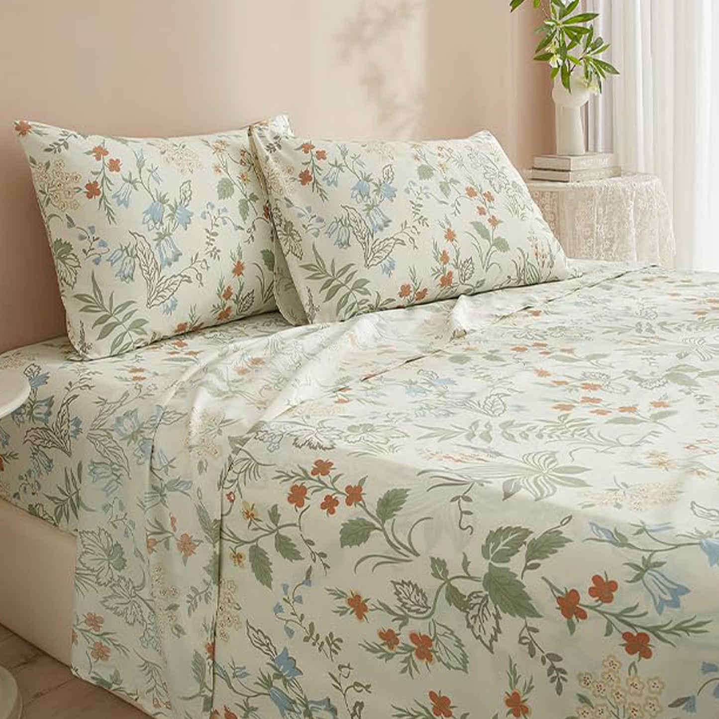 Printed Home Bed Sheet Set