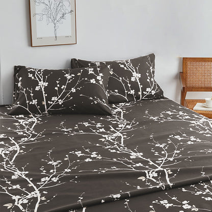 Printed Home Bed Sheet Set