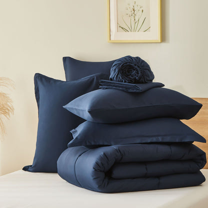 Fluffy Geometric Design Comforter Sets