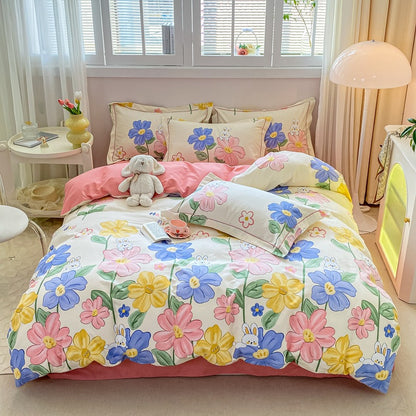 Geometric Woven Winter Duvet cover Sets