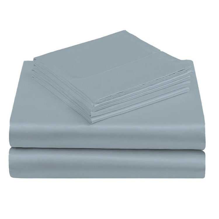 Wholesale Plain Color Bed Sheet Set