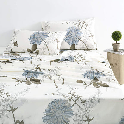 Printed Home Bed Sheet Set