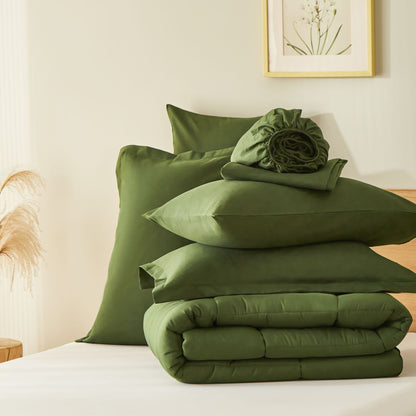 Fluffy Geometric Design Comforter Sets