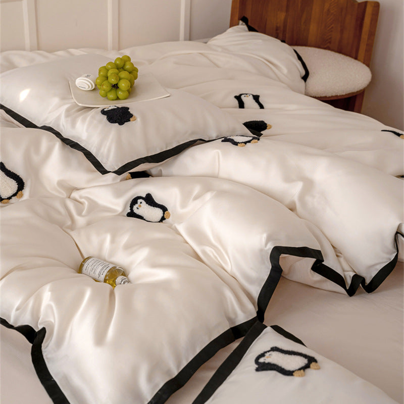 Wholesale Cute Embroidery Duvet Cover Sets