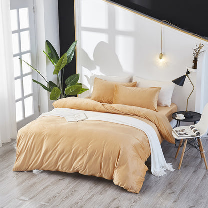 Wholesale Fashionable Simple Warm Duvet Cover Sets