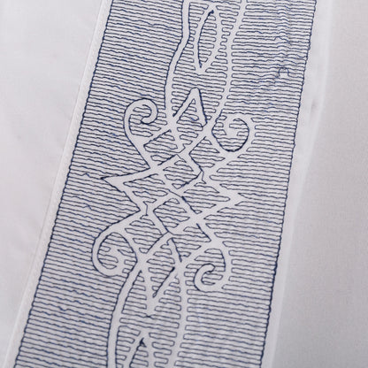 Wholesale Solid Embroidered Bed Sheet Set