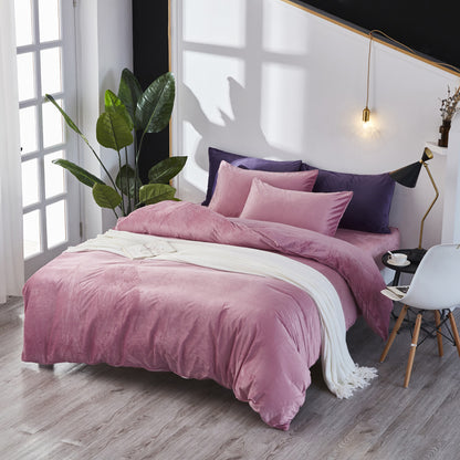Wholesale Fashionable Simple Warm Duvet Cover Sets