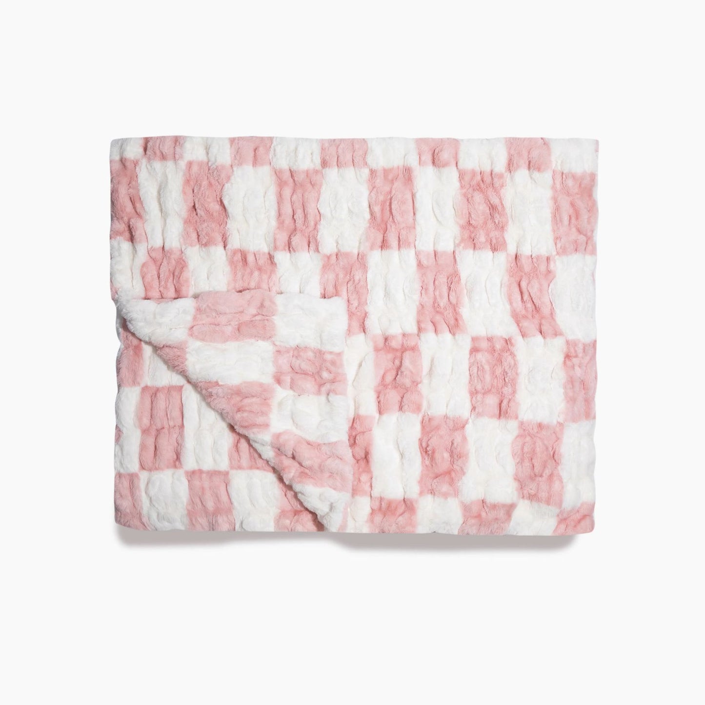 Spandex Faux Rabbit Fur Blanket