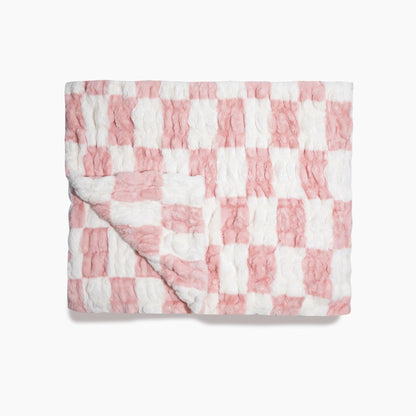Spandex Faux Rabbit Fur Blanket